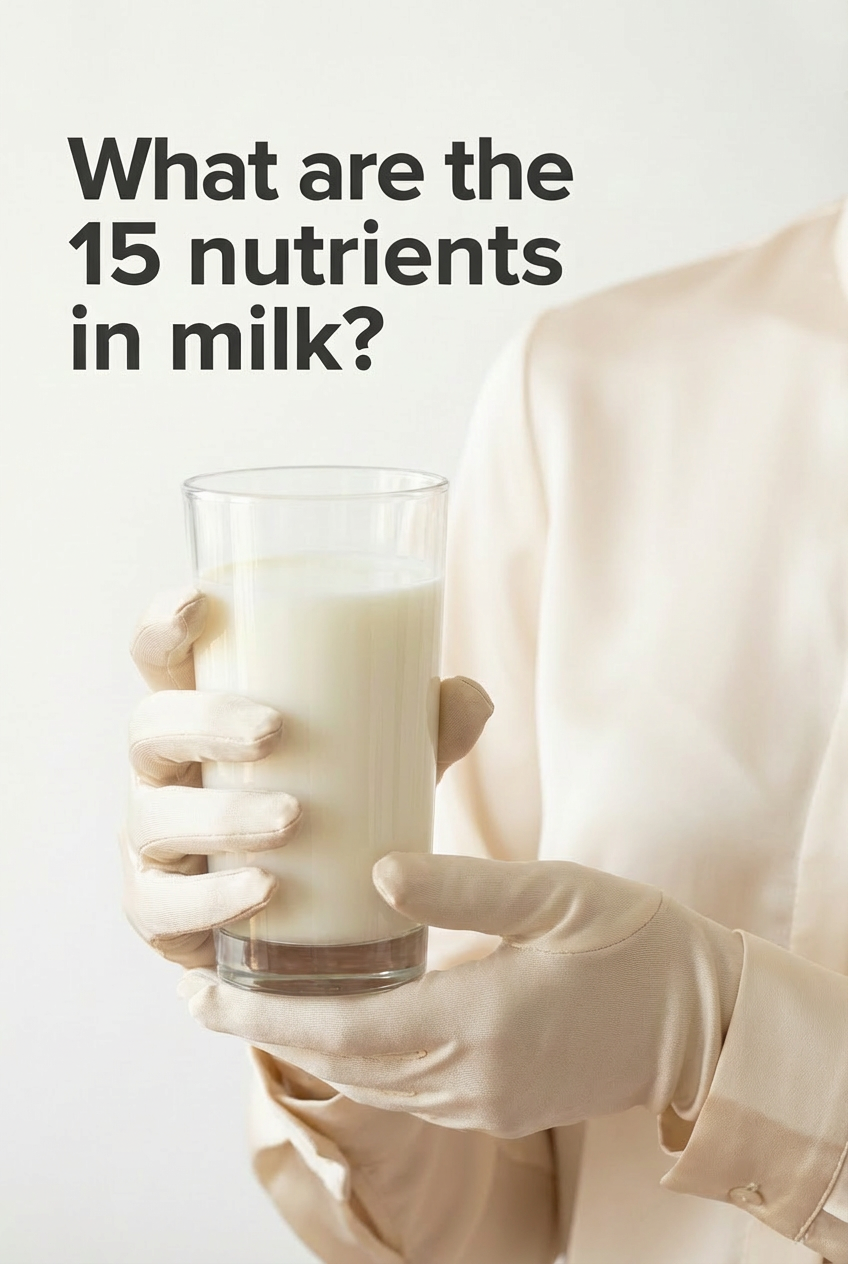 What Are the 15 Nutrients in Milk?